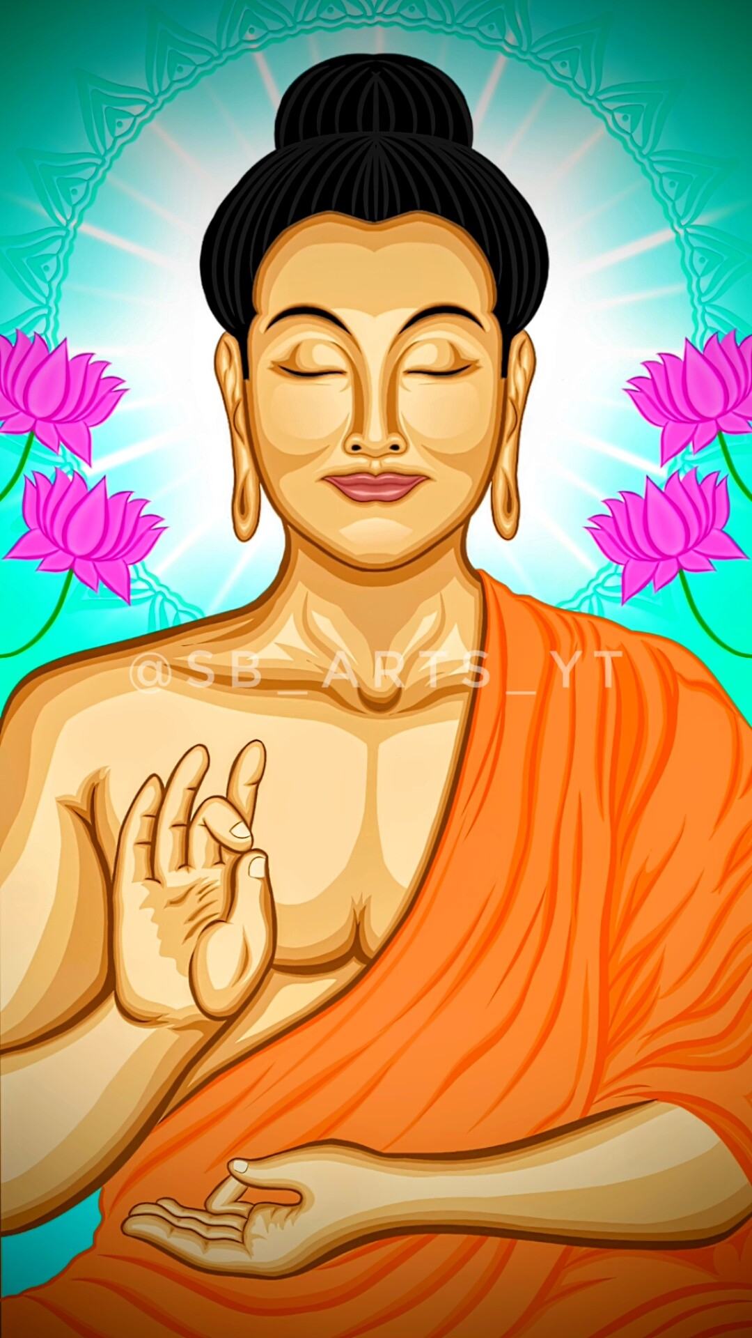  GAUTAM BUDDHA ARTWORK